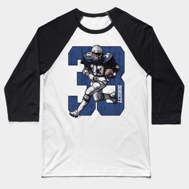 Tony Dorsett Dallas 33 Baseball T-Shirt by Buya_Hamkac